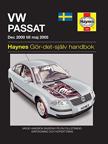 Stock image for VW Passat Dec (2000 - Maj 2005) Haynes Repair Manual (Svenske Utgava) for sale by Blackwell's