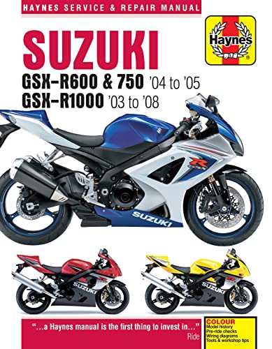 Beispielbild fr Suzuki GSX-R600/750 Motorcycle Repair Manual zum Verkauf von Blackwell's