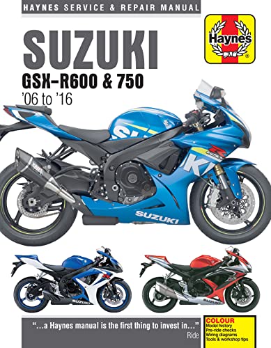 Stock image for Suzuki GSX-R600 & GSX-R750 from 2006-2016 Haynes Repair Manual (Haynes Powersport) for sale by Brook Bookstore