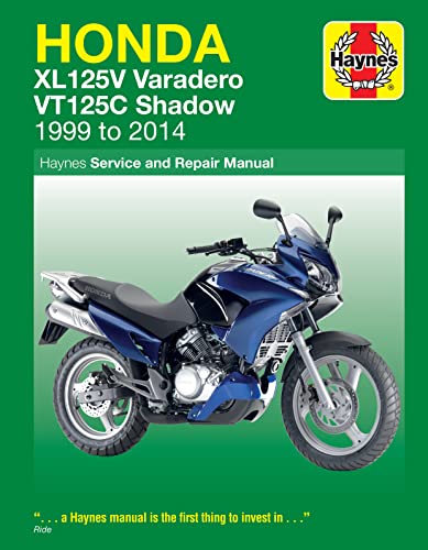 9781785213632: Honda Xl125V&Vt125 Shadow(99-14)