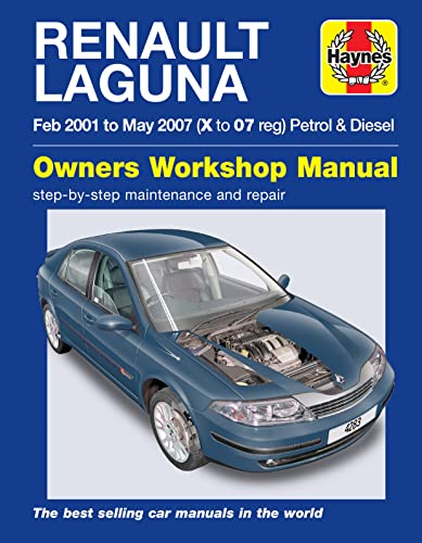 Imagen de archivo de Renault Laguna Petrol & Diesel Owners Workshop Man: 2001-2007 a la venta por Brook Bookstore