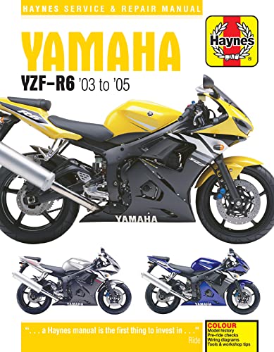 9781785213816: Haynes Yamaha YZF-R6 '03 to '05 Service and Repair Manual