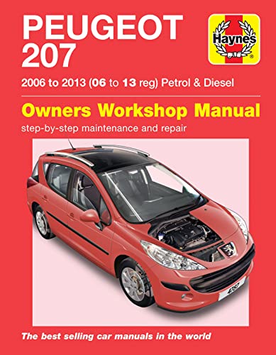 Stock image for Peugeot 207 Petrol & Diesel 06 - 13 Haynes Repair Manual (Paperback) for sale by WorldofBooks