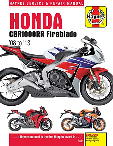 Stock image for Honda CBR1000RR Fireblade '08 to '13 (Haynes Powersport) for sale by Brook Bookstore