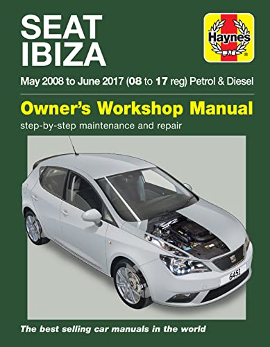 Imagen de archivo de SEAT Ibiza petrol & diesel ('08-'17) (Haynes Owners Workshop Manuals) a la venta por Brook Bookstore