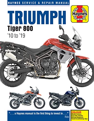 Stock image for Triumph Tiger 800 '10 to '19: Model history - Pre-ride checks - Wiring diagrams - Tools & workshop tips (Haynes Service & Repair Manual) for sale by Brook Bookstore