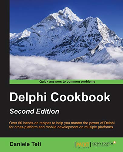 Imagen de archivo de Delphi Cookbook - Second Edition: Over 60 hands-on recipes to help you master the power of Delphi for cross-platform and mobile development on multipl a la venta por Chiron Media
