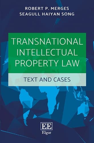 Beispielbild fr Transnational Intellectual Property Law: Text and Cases zum Verkauf von Books From California