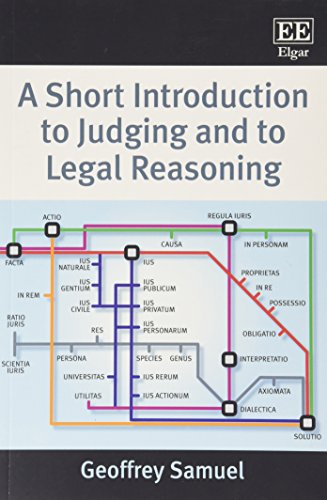 Beispielbild fr A Short Introduction to Judging and to Legal Reasoning zum Verkauf von Books From California