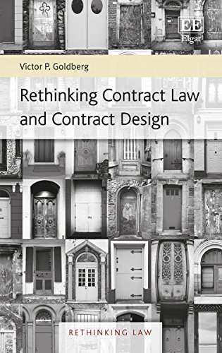 Stock image for Rethinking Contract Law and Contract Design for sale by Blackwell's