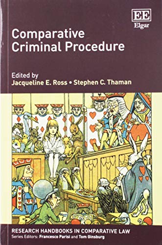 Stock image for Comparative Criminal Procedure (Research Handbooks in Comparative Law series) for sale by Books From California