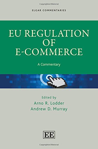 Stock image for EU Regulation of E-Commerce: A Commentary (Elgar Commentaries SERIES) for sale by dsmbooks
