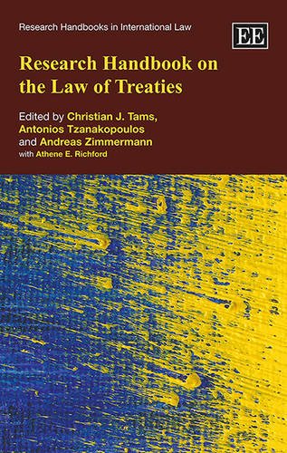 9781785369513: Research Handbook on the Law of Treaties (Research Handbooks in International Law series)