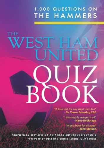 Stock image for The West Ham United Quiz Book for sale by WorldofBooks