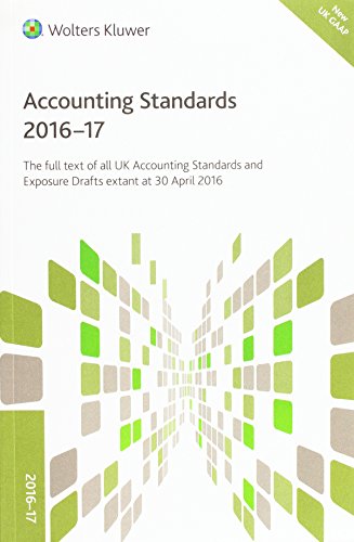 Beispielbild fr CCH Accounting Standards 2016-17 zum Verkauf von AwesomeBooks