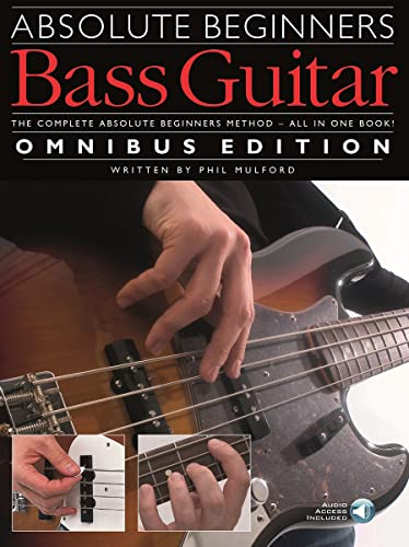 Beispielbild fr ABSOLUTE BEGINNERS BASS GUITAR OMNIBUS EDITION (BOOK/AUDIO) Format: Softcover Audio Online zum Verkauf von INDOO