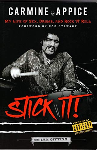 Beispielbild fr Appice Carmine Stick It My Life Of Sex Drums And Rock 'N' Roll zum Verkauf von PBShop.store US