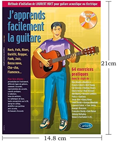 Beispielbild fr J apprends facilement la guitare Format Poche + CD zum Verkauf von medimops