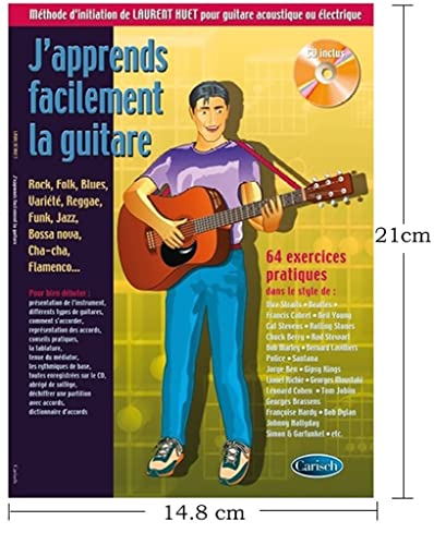 Imagen de archivo de J apprends facilement la guitare Format Poche + CD a la venta por medimops