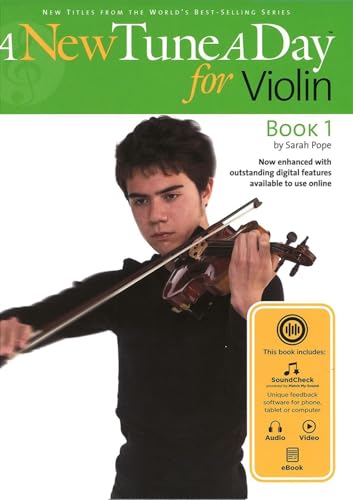 Imagen de archivo de A NEW TUNE A DAY VIOLIN BOOK 1 VLN BOOK & ONLINE MEDIA a la venta por Revaluation Books