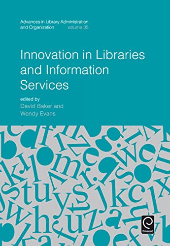 Stock image for Innovation in Libraries and Information Services for sale by Kennys Bookshop and Art Galleries Ltd.