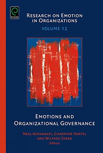 Imagen de archivo de Emotions and Organizational Governance a la venta por ThriftBooks-Atlanta