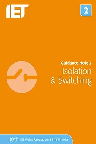 Beispielbild fr Guidance Note 2: Isolation & Switching (Electrical Regulations) zum Verkauf von WorldofBooks