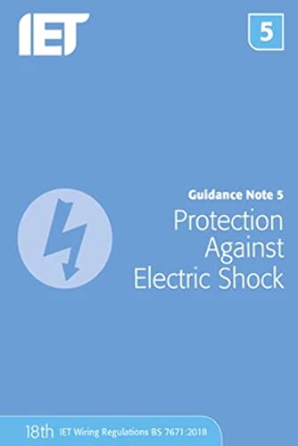 Beispielbild fr Guidance Note 5: Protection Against Electric Shock (Electrical Regulations) zum Verkauf von WorldofBooks