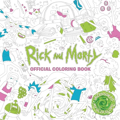 9781785655623: Rick and Morty Official Coloring Book