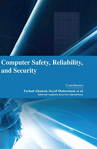 Stock image for Computer Safety, Reliability, and Security for sale by PBShop.store US