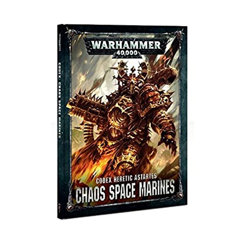 

Games Workshop Warhammer 40k Chaos Space Marines Codex Heretic Astartes