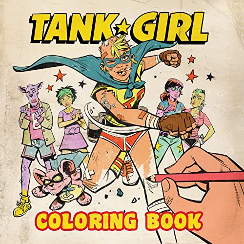 9781785867514: Tank Girl Coloring Book (Colouring Books) [Idioma Ingls]