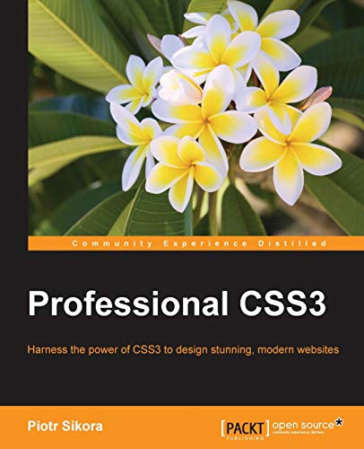 Imagen de archivo de Professional CSS3 a la venta por Chiron Media