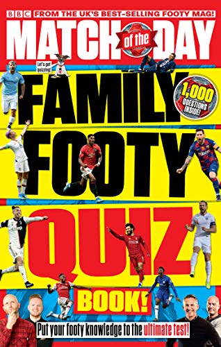 Beispielbild fr Match of the Day Family Footy Quiz Book zum Verkauf von WorldofBooks