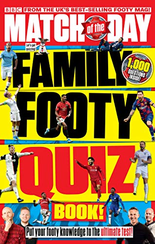 9781785946349: Match of the Day Family Footy Quiz Book