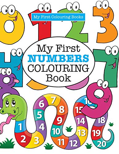 Stock image for My First NUMBERS Colouring Book ( Crazy Colouring For Kids) for sale by Chiron Media