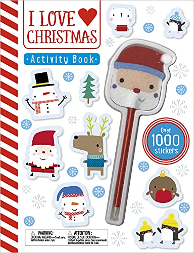 Beispielbild fr I Love Christmas Activity Book zum Verkauf von Wonder Book