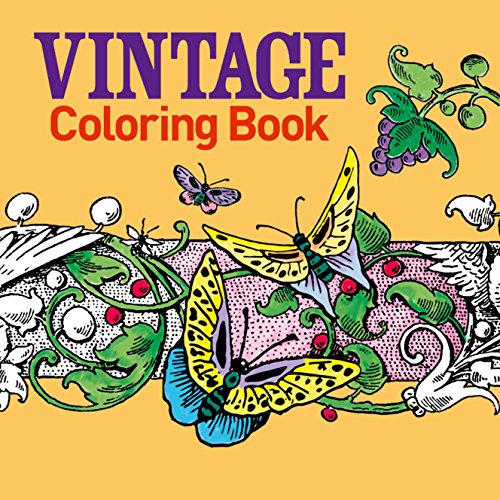 Beispielbild fr Vintage Coloring Book zum Verkauf von Red's Corner LLC