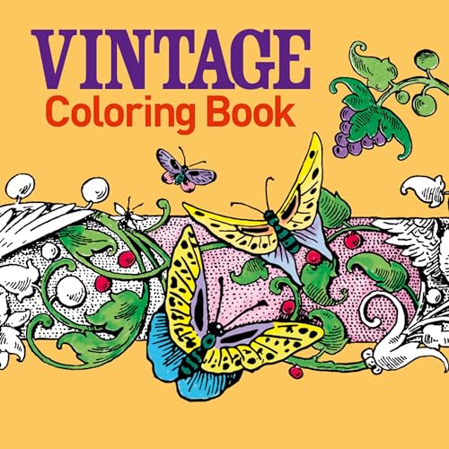Stock image for Vintage Coloring Book for sale by Red's Corner LLC