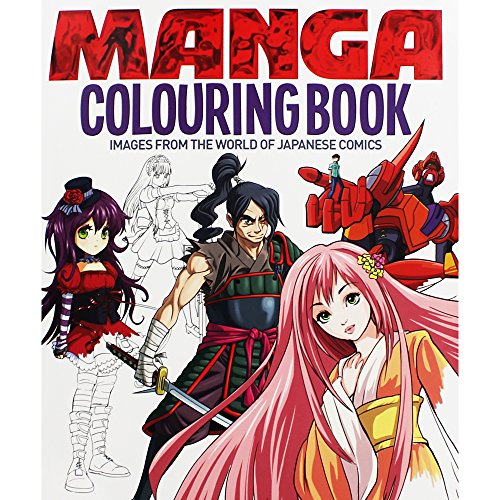Stock image for Manga Colouring Book for sale by Half Price Books Inc.