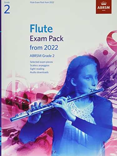 Beispielbild fr Flute Exam Pack from 2022, ABRSM Grade 2: Selected from the syllabus from 2022. Score & Part, Audio Downloads, Scales & Sight-Reading (ABRSM Exam Pieces) zum Verkauf von WorldofBooks