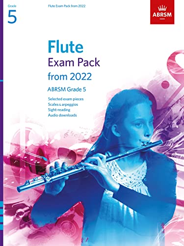 Beispielbild fr Flute Exam Pack from 2022, ABRSM Grade 5: Selected from the syllabus from 2022. Score & Part, Audio Downloads, Scales & Sight-Reading (ABRSM Exam Pieces) zum Verkauf von WorldofBooks