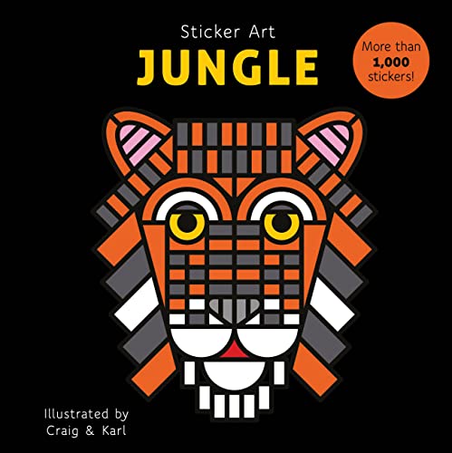 Stock image for Sticker Art Jungle for sale by ThriftBooks-Dallas