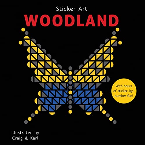 Stock image for Woodland (Sticker Art) for sale by BookOutlet