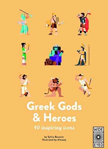 Beispielbild fr Greek Gods and Heroes: 40 inspiring icons zum Verkauf von HPB-Emerald