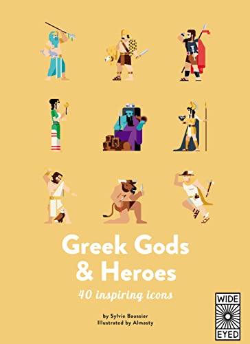 Stock image for Greek Gods and Heroes : 40 Inspiring Icons for sale by Better World Books: West