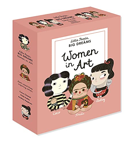 Stock image for Little People, BIG DREAMS: Women in Art: 3 books from the best-selling series! Coco Chanel - Frida Kahlo - Audrey Hepburn for sale by HPB-Red