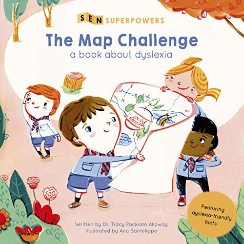 Beispielbild fr The Map Challenge: A Book about Dyslexia (SEN Superpowers) zum Verkauf von PlumCircle