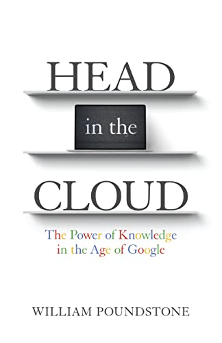 Beispielbild fr Head in the Cloud: The Power of Knowledge in the Age of Google zum Verkauf von WorldofBooks