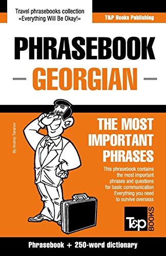 Stock image for English-Georgian phrasebook and 250-word mini dictionary (American English Collection) for sale by GF Books, Inc.